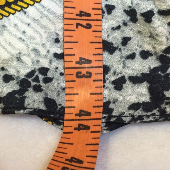 Why Dress Bohemian Leopard, Zebra Print Long sleeve Dress w/ black, white - Picture 7 of 11